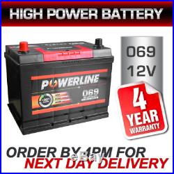 069 Powerline Car Battery fits many Alfas Bentley Daewoo Land Rover Range Rover