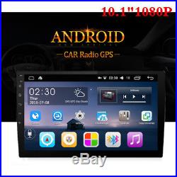 10.11080P 2Din Touch Screen Quad-Core 1+16G Car Stereo Radio GPS Wifi 4G BT DAB