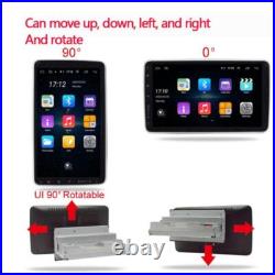 10.1In Android9.1 Car Radio Stereo 1 Din Head Unit GPS Nav Bluetooth Wifi WithCam