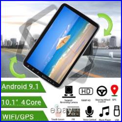 10.1In Android9.1 Car Radio Stereo 1 Din Head Unit GPS Nav Bluetooth Wifi WithCam