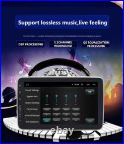 10.1In Android9.1 Car Radio Stereo 1 Din Head Unit GPS Nav Bluetooth Wifi WithCam
