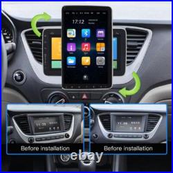 10.1In Android9.1 Car Radio Stereo 1 Din Head Unit GPS Nav Bluetooth Wifi WithCam