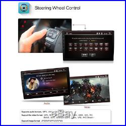 10.1 2Din Touch Screen Quad-Core Car Stereo Radio GPS Mirror Link Android 6.0