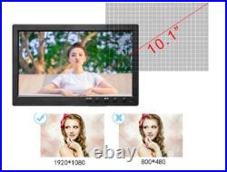 10.1in HD LCD Screen Monitor Computer TV HDMI/VGA/BNC Color Display With Speaker
