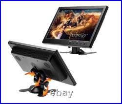 10.1in HD LCD Screen Monitor Computer TV HDMI/VGA/BNC Color Display With Speaker