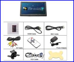 10.1in HD LCD Screen Monitor Computer TV HDMI/VGA/BNC Color Display With Speaker