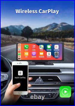 10.26 For Apple Carplay Android Auto Car Stereo Radio Bluetooth FM Rear Camera