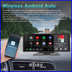 10.26 For Apple Carplay Android Auto Car Stereo Radio Bluetooth FM Rear Camera