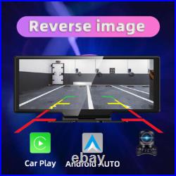 10.26 For Apple Carplay Android Auto Car Stereo Radio Bluetooth FM Rear Camera