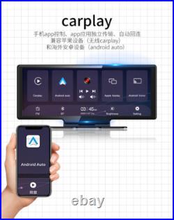 10.26 For Apple Carplay Android Auto Car Stereo Radio Bluetooth FM Rear Camera
