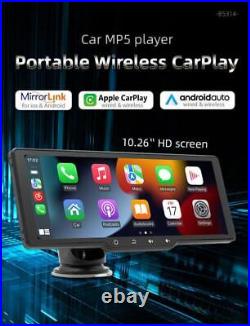 10.26in Portable Wireless Carplay Android Auto Car Stereo Radio Bluetooth Player 10.26in Portable Wireless Carplay Android Auto Car Stereo Radio Bluetooth Player