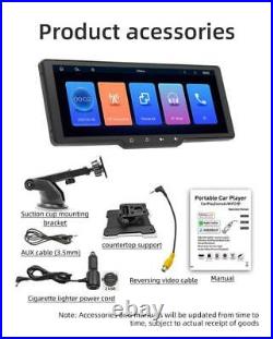 10.26in Portable Wireless Carplay Android Auto Car Stereo Radio Bluetooth Player 10.26in Portable Wireless Carplay Android Auto Car Stereo Radio Bluetooth Player