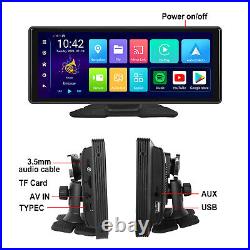 10.26in Touch Screen Portable Car Wireless Apple CarPlay Android Auto Radio BT
