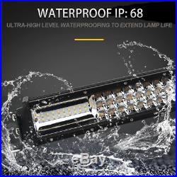 12D Curved 52inch 3915W LED Light Bar Combo for Off-road SUV Boat Jeep Truck