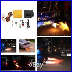 12V Car SUV ATV Exhaust Tail Pipe Flame Thrower Kit Fire Burner Afterburner Tool