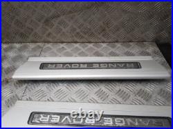 13-22 RANGE ROVER SPORT L494 SET OF 4 x ILLUMINATED DOOR SILL TRIM COVERS 6 MTH