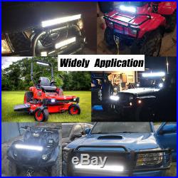 144W CREE LED Combo Offroad Driving Work Light Bar ATV Truck 4X4 + Wiring Kit