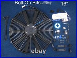 16 Radiator Fan Kit Range Rover P38 2.5 Turbo Diesel Thermostat Adjustable 16 Radiator Fan Kit Range Rover P38 2.5 Turbo Diesel Thermostat Adjustable