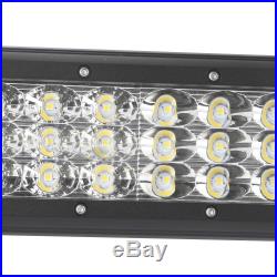 1728W 45 LED Combo Work Light Bar Offroad Driving Lamp 4WD UTV PICKUP 3-Rows