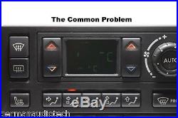 1995-02 Range Rover P38 Climate Control Ac Heater Display Pixel Repair Service