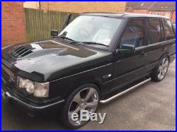 1996 Range Rover P38 fitted with NOS! 22 Kahn chrome alloy wheels