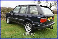 1997 Range Rover 2.5 Dse Manual Diesel P38 Blue 12 Months Mot Spares Or Repair