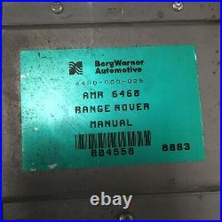 1998 Range Rover P38 Manual Gearbox Ecu Control Module Amr6460