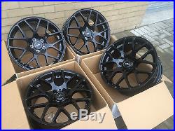 19 Alloy Wheels And Tyres Black Vw Tansporter T5 T6 Gl Gle Glc X5 X4 X3 Bmw