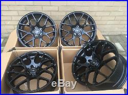 19 Alloy Wheels And Tyres Gloss Black To Fit Bmw X3 X4 X5 Vw T5 T6