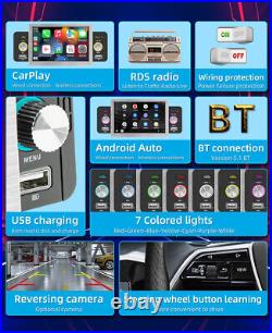 1Din Car Radio Wireless Carplay Android Auto 5 Inch Touch Screen BT FM Head Unit 1Din Car Radio Wireless Carplay Android Auto 5 Inch Touch Screen BT FM Head Unit