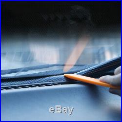 1.6M Carbon Fiber Car Dashboard Windshield Gap Sealing Strip Rubber Accessories