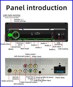 1 Din Android 13 Car Stereo Radio GPS WIFI Multimedia Player For Apple Carplay 1 Din Android 13 Car Stereo Radio GPS WIFI Multimedia Player For Apple Carplay
