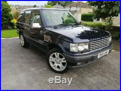 2001 Range Rover P38 2.5 Dhse (bmw Diesel) Auto Blue Service History Great 4x4