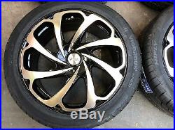 20 Arrow Black/machined Alloy Wheels+tyres To Fit Range Rover End Of Line