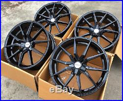 20 Lkw Gloss Black Alloy Wheels Fits Astra Antara Cascada Ampera 5x115