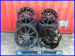 20 Spyder Black Alloy Wheels + Tyres Range Rover Sport Discovery Velar Sport