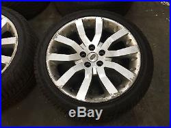 20 Used Genuine Range Rover Hst Alloy Wheels Tyres Transporter T5 5x120