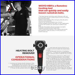 220V EU Plug Induction Ductor Magnetic Heater Bolt Remover Flameless Heat