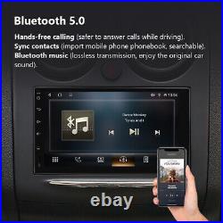 2DIN Android 8-Core Car Stereo 7 Head Unit GPS Sat Nav DAB+ Radio BT CarPlay FM
