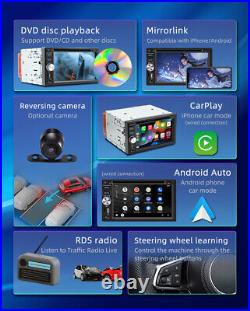 2DIN MP5 Player DVD Player Carplay Android Auto Radio Bluetooth FM USB For Cars 2DIN MP5 Player DVD Player Carplay Android Auto Radio Bluetooth FM USB For Cars
