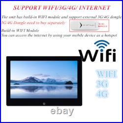 2PCS 10.1Car Headrest Monitor 2+32G Android12 Bluetooth WIFI ouch Screen Player