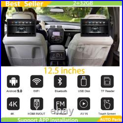2X 12.5 Android 9.0 Car Headrest Screen Monitor 4K WIFI Bluetooth Dual HDMI 2X 12.5 Android 9.0 Car Headrest Screen Monitor 4K WIFI Bluetooth Dual HDMI