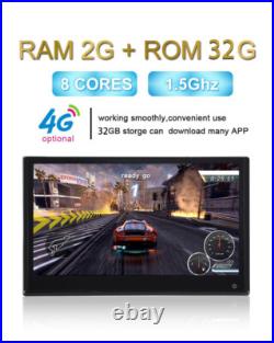 2X 12.5 Android 9.0 Car Headrest Screen Monitor WIFI 1080P Bluetooth Dual HDMI