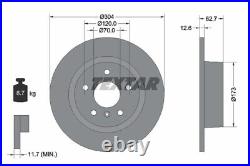 2X BRAKE DISC FOR LAND ROVER RANGE/II/Mk/SUV DISCOVERY 25 6T 2.5L 6cyl42/35D