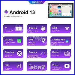 2 DIN 7in For Android Auto Apple Carplay Radio Stereo GPS WIFI Touch Screen Cam 2 DIN 7in For Android Auto Apple Carplay Radio Stereo GPS WIFI Touch Screen Cam