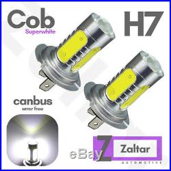 2 X H7 Led Bulbs 80w Super White Xenon Upgrade Headlight Set 499 12v Full/dipped