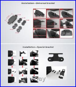 2pcs 12.5 Android 9.0 Car Headrest Screen Monitor 4K WIFI Bluetooth Dual HDMI