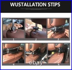 2pcs 12.5 Android 9.0 Car Headrest Screen Monitor 4K WIFI Bluetooth Dual HDMI