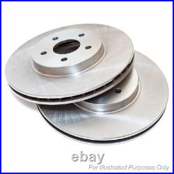 2x Brake Discs Vented For Land Rover Range Rover Sport L494 2.0 4x4 Mintex Front