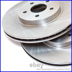 2x Brake Discs Vented For Land Rover Range Rover Sport L494 2.0 4x4 Mintex Front